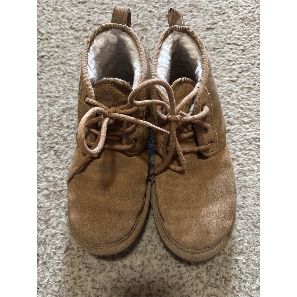 UGG 1094269 Women's Sz 9 Fleece Lined Brown Ankle Boots